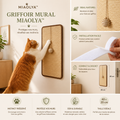 Griffoir Mural Miaolya™ — Tapis en Sisal pour Chat