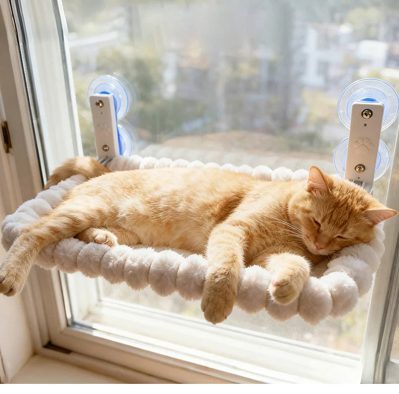 Hamac de Fenêtre Miaolya™ — Perchoir Confortable pour Chat