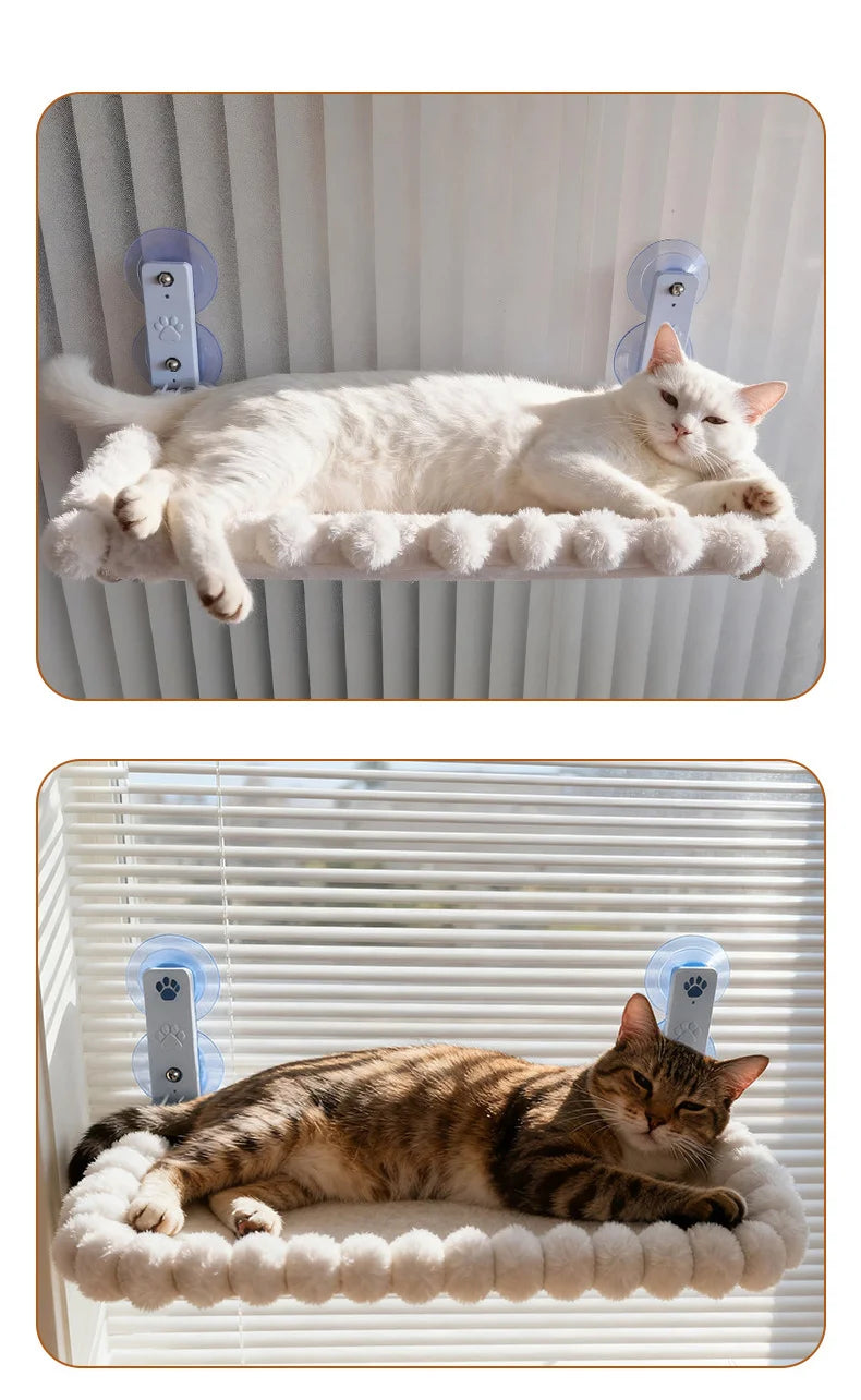 Hamac de Fenêtre Miaolya™ — Perchoir Confortable pour Chat